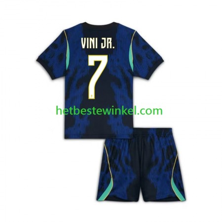 Brazilië Vinicius Junior 7 World Cup Voetbalshirts Kind Uit 2026 Brazilië Vinicius Junior 7 World Cup Voetbalshirts Kind Uit 2026